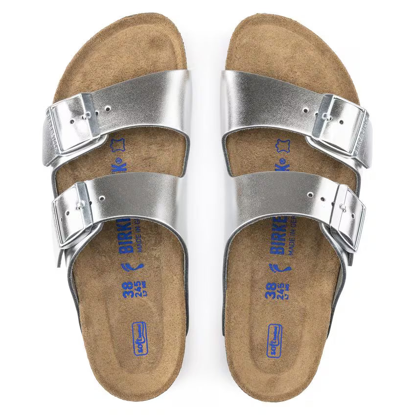Arizona SFB - Leather Metalic Silver