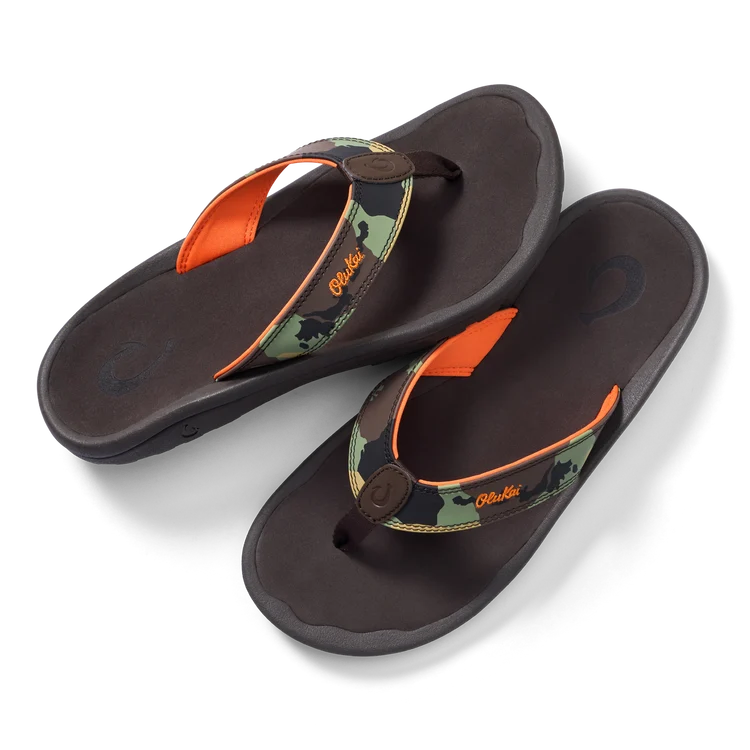 Ohana Sandal- Camo/Dark Java