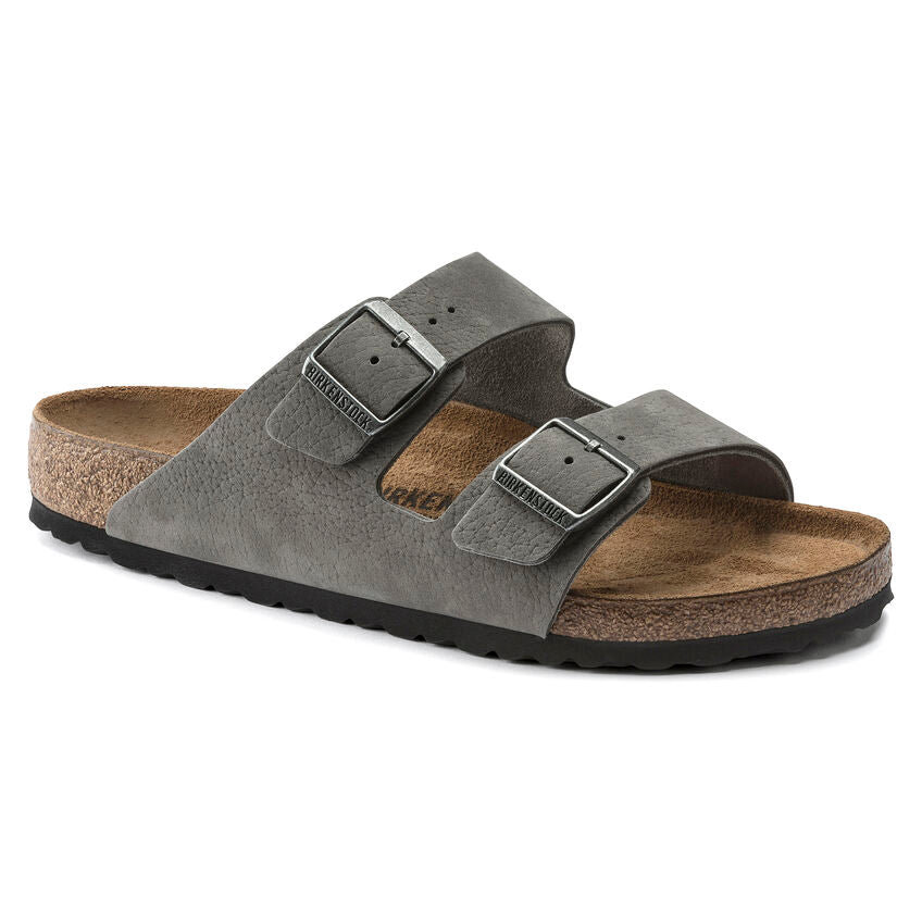 Arizona Nubuck Leather - Whale Gray