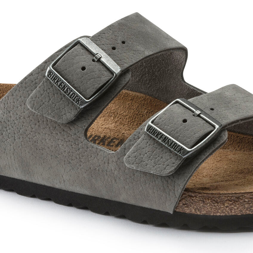 Arizona Nubuck Leather - Whale Gray