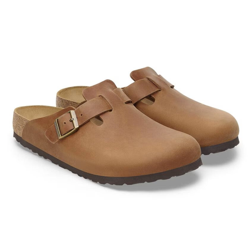 Boston Oiled Leather - Cognac
