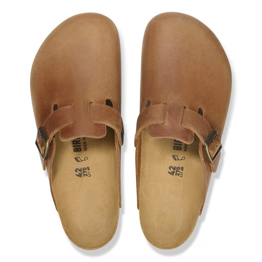 Boston Oiled Leather - Cognac