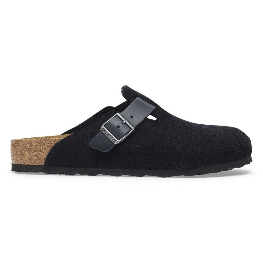 Boston Mixed Leather - Midnight