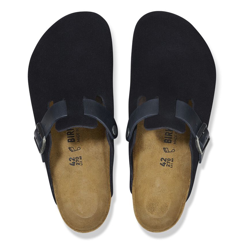 Boston Mixed Leather - Midnight