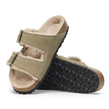 Arizona Shearling Suede Leather - Taupe