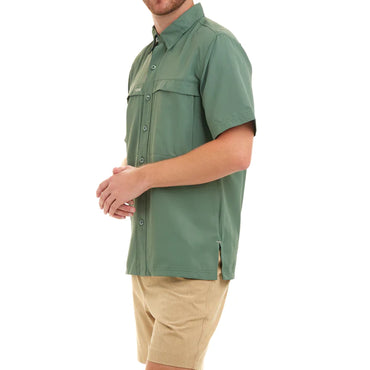 Explorer MicroFiber Short Sleeve Shirt - Ironwood