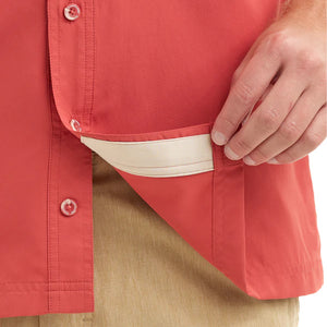 Classic MicroFiber Short Sleeve Shirt - Lava Rock