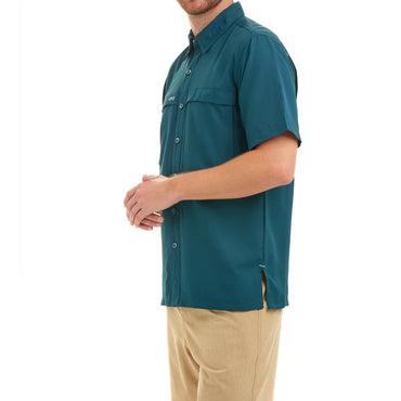 Explorer MicroFiber Short Sleeve Shirt - Oceanic