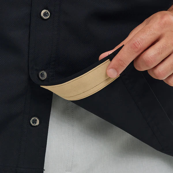 Explorer MicroFiber Short Sleeve Shirt - Caviar