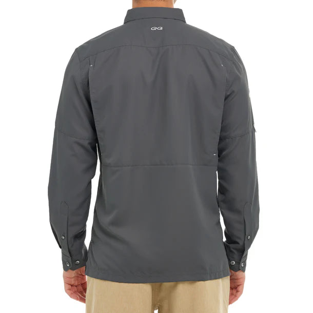 Explorer MicroFiber Long Sleeve Shirt - Gunmetal