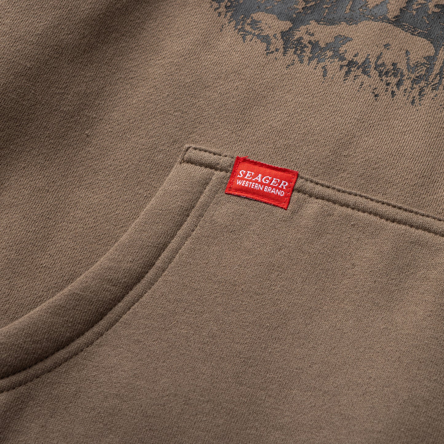 Western Outfitters Hoodie - Walnut