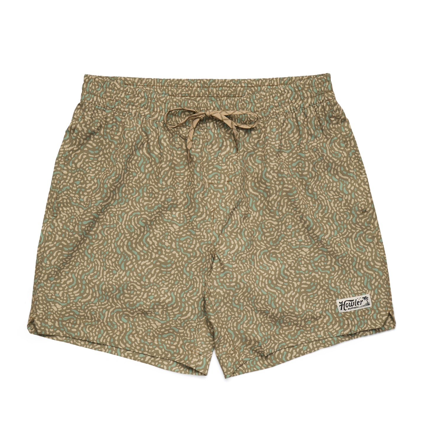 Deep Set Boardshorts- Pond Patterns Mermaid