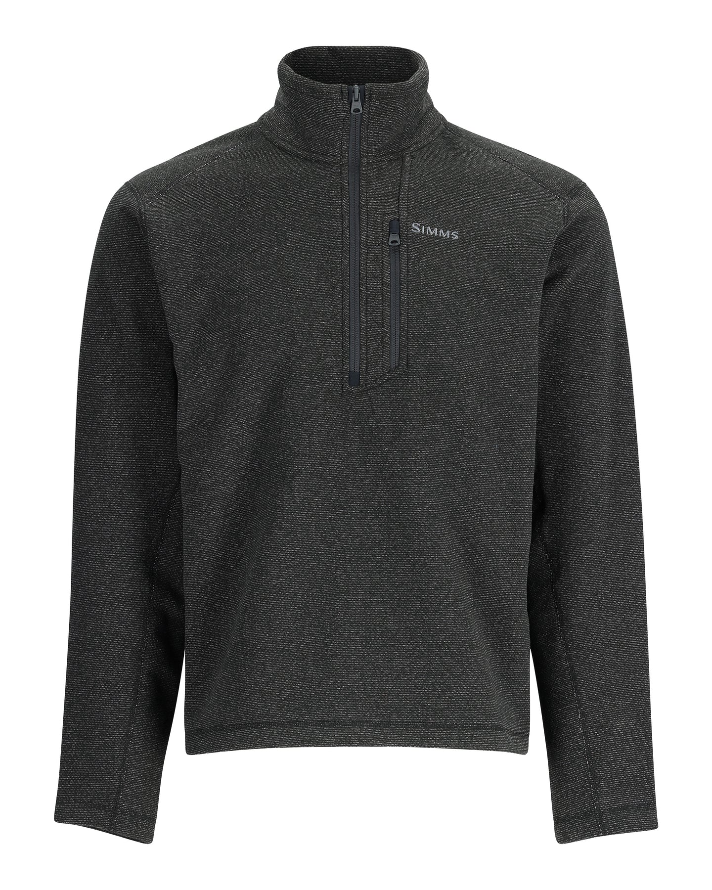 Rivershed Half-Zip- Black Heather