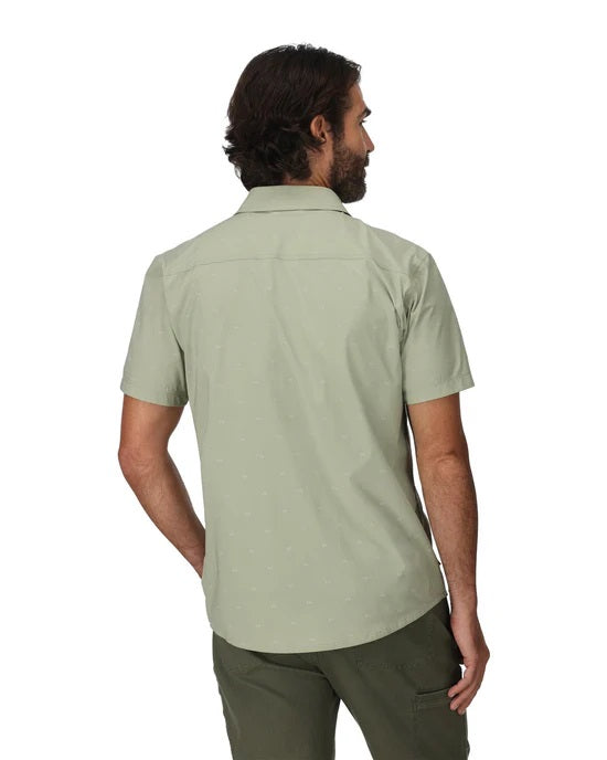 Stone Cold Short Sleeve Shirt- Fishtail Pale Pine