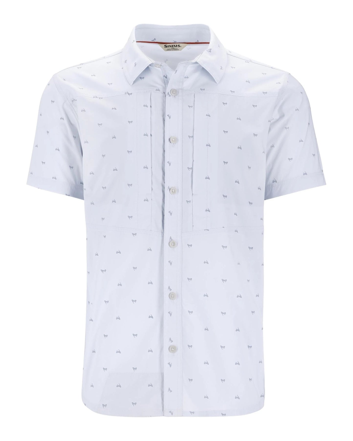 Stone Cold Short Sleeve Shirt- Fishtail Bimini Blue