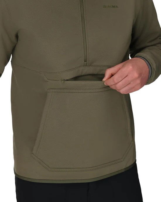 Strata 330 Half-Zip Hoody- Loden