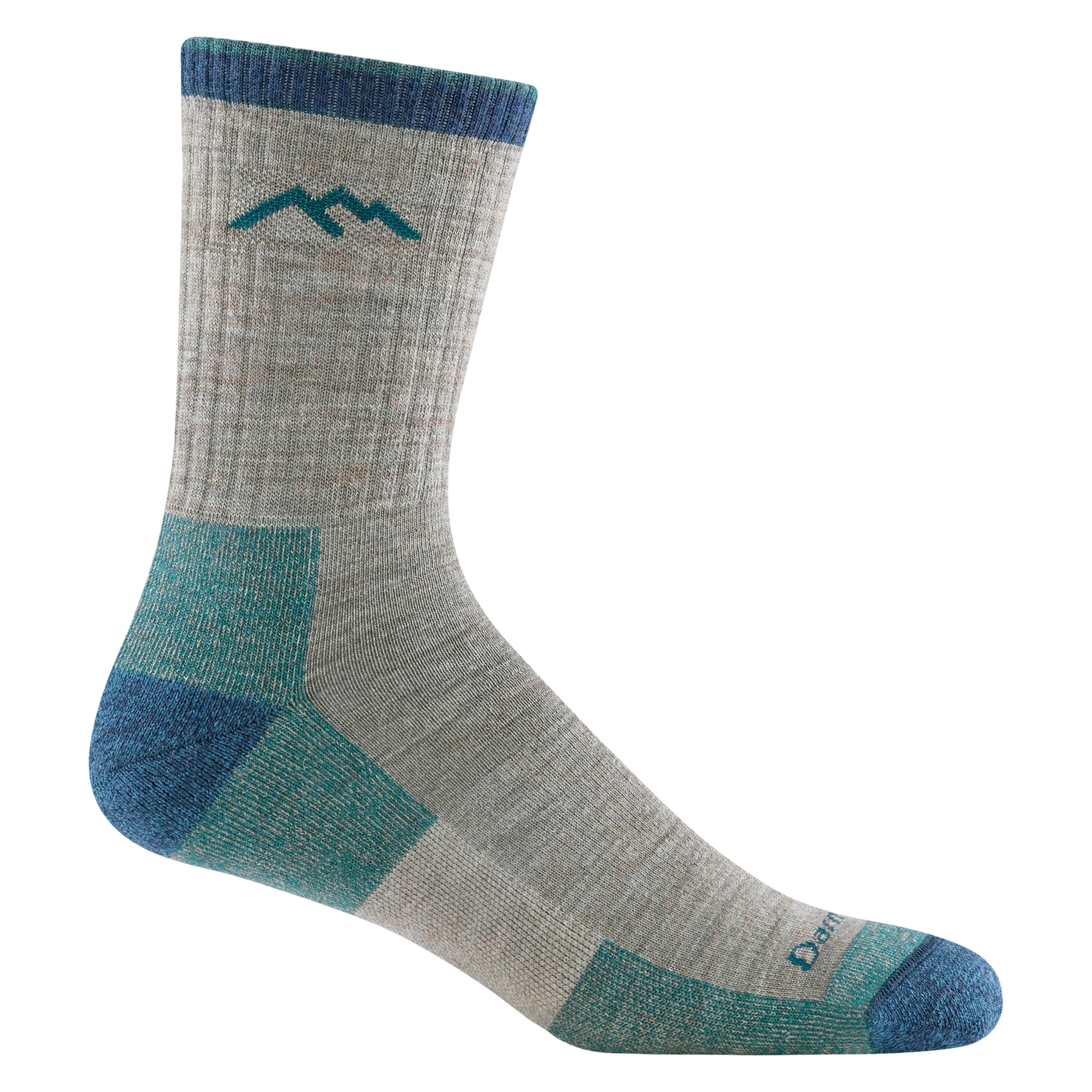 Hiker Micro Crew Midweight Hiking Socks- Rye