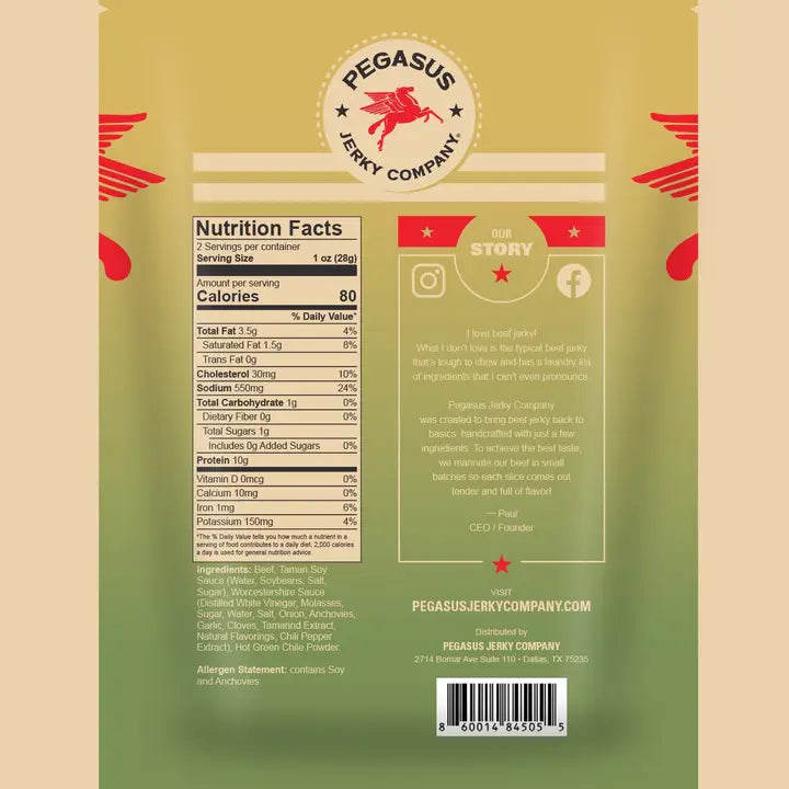 Cowboy Hatch Beef Jerky 2oz