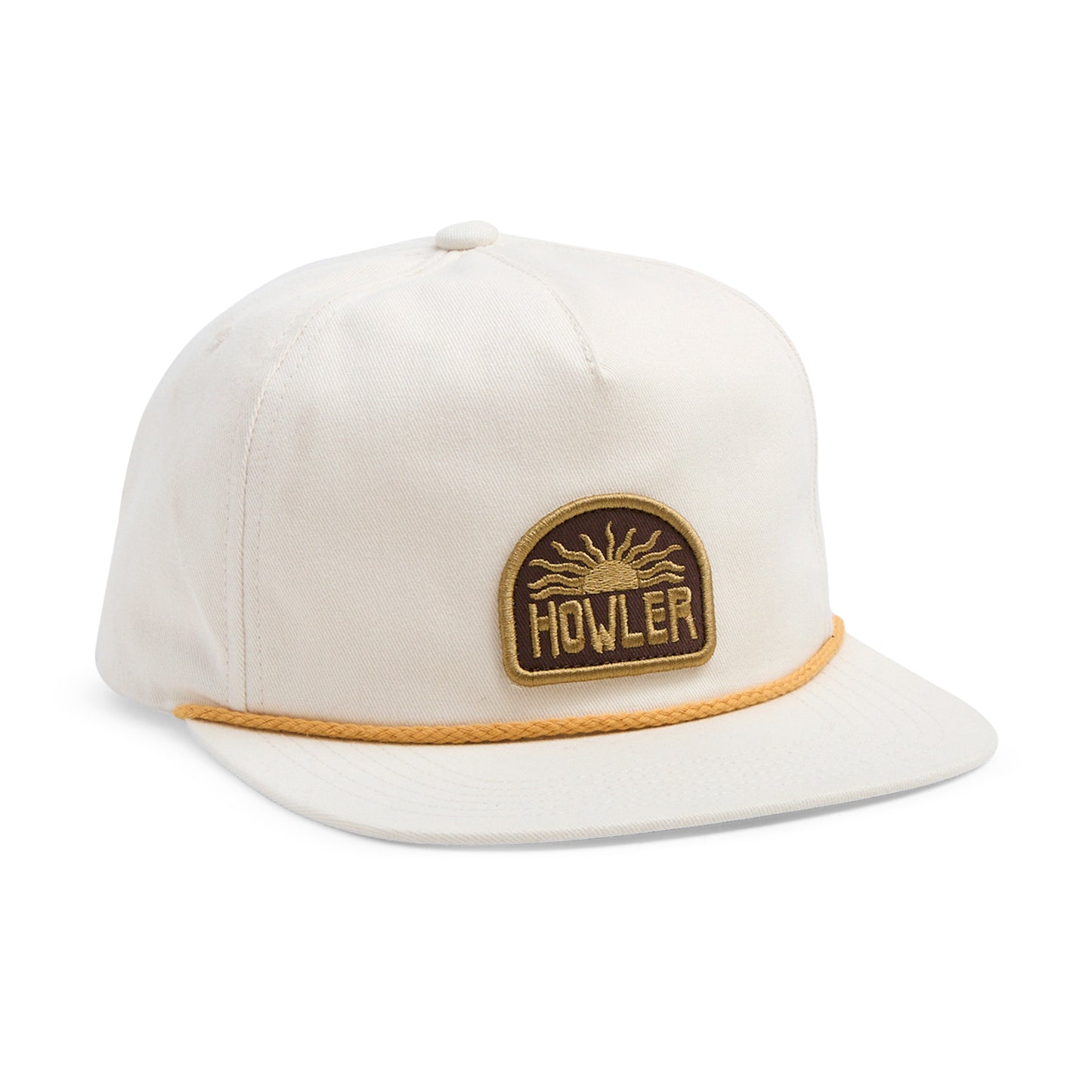 El Sol Snapback Hat- White