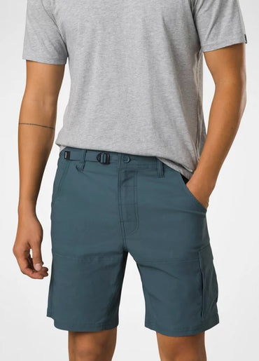 Stretch Zion Short II- Gray Blue