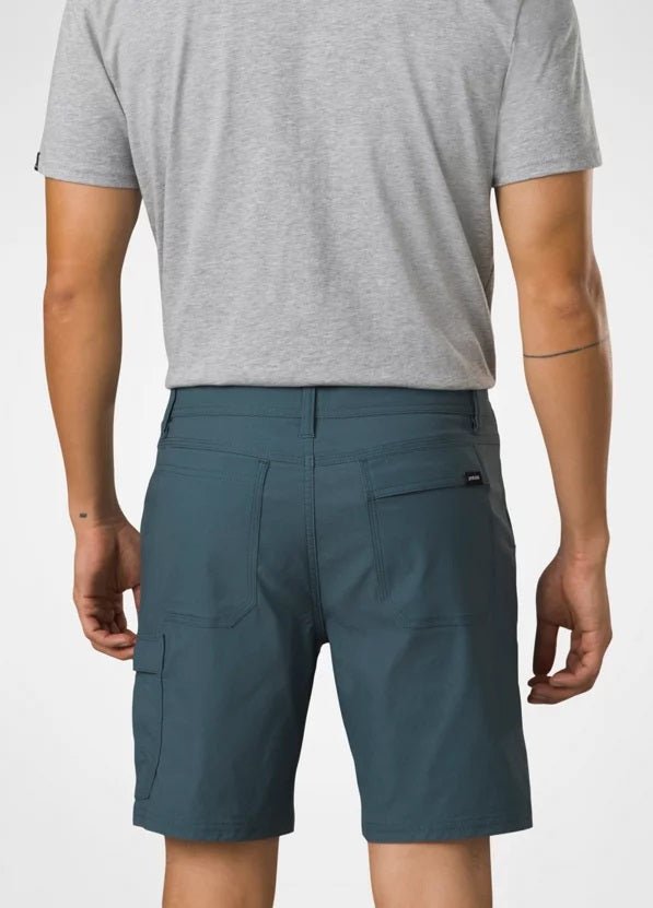 Stretch Zion Short II- Gray Blue