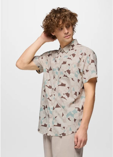 Stimmersee Short Sleeve Shirt- Almond Edamame