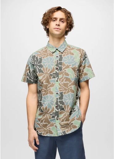 Stimmersee Short Sleeve Shirt- Canvas Boogie Bloom