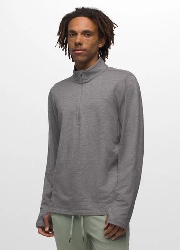Altitude Tracker 1/4 Zip II- Heather Gray