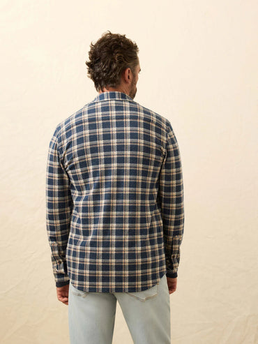 Legend Sweater Shirt- Golden Lake Plaid