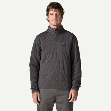 Daily Quilted Snap-T Pullover- Forge Grey