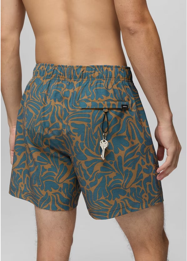 Metric E-Waist Swim Short- Tumeric Seaweed