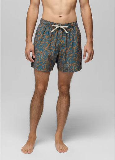 Metric E-Waist Swim Short- Tumeric Seaweed