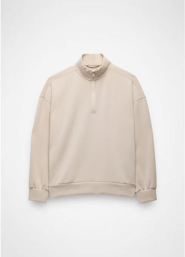 Women's Shea Soft Relaxed Half Zip - Almond