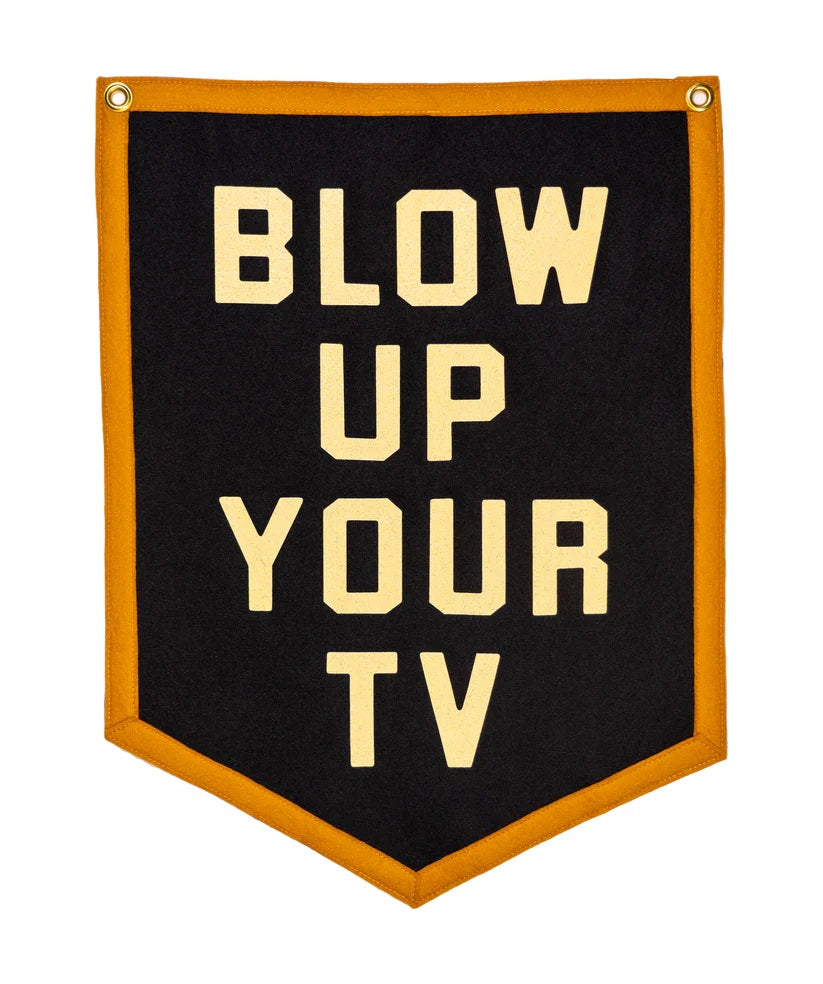 Blow Up Your TV Camp Flag