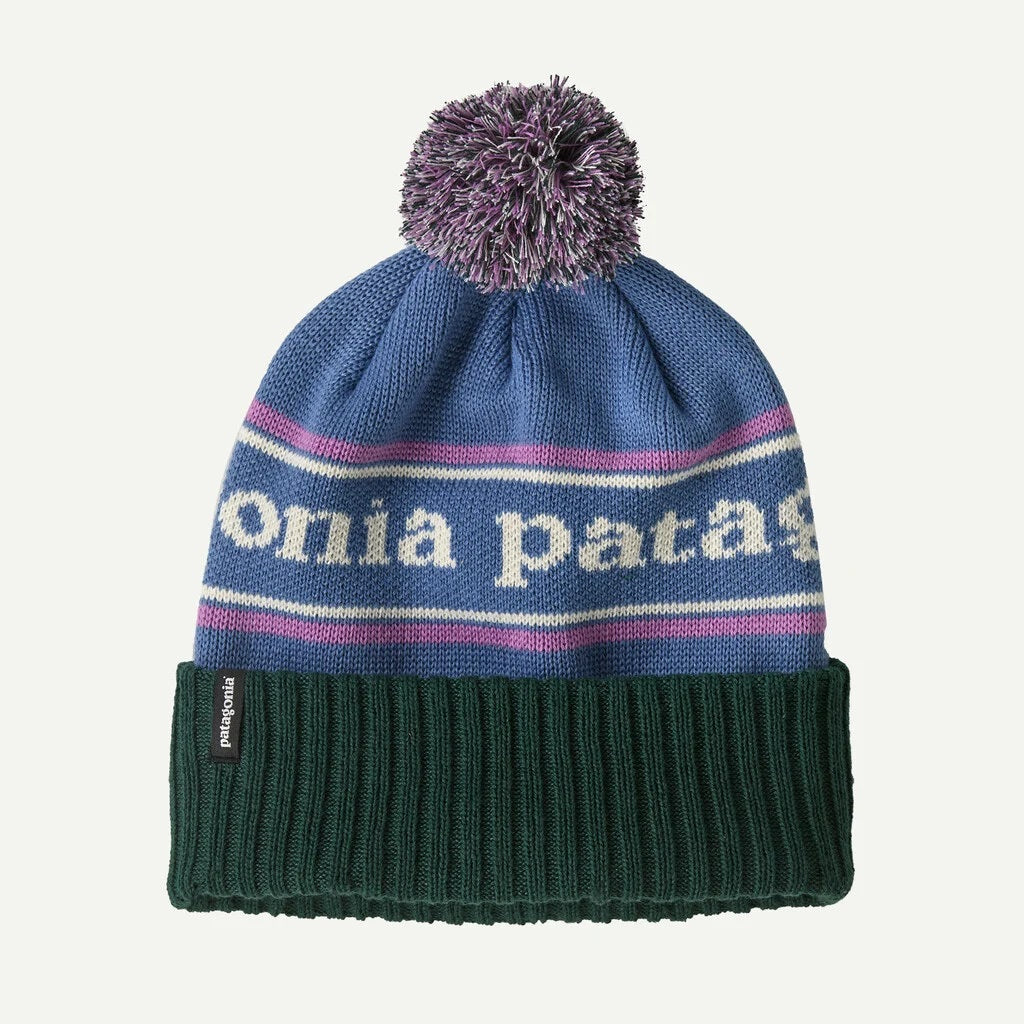 Powder Town Beanie- Park Stripe/Barnacle Blue