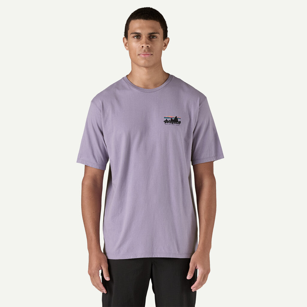'73 Skyline Organic T-Shirt- Concrete Purple