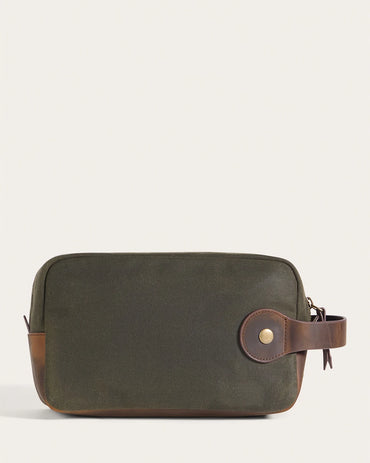 Odyssey Waxed Canvas Travel Kit