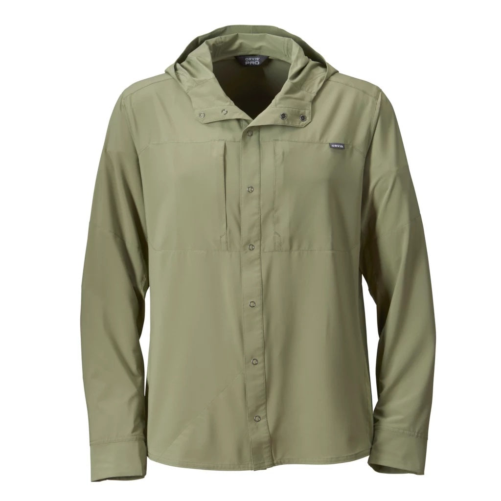 PRO Hybrid Hoodie- Olivine