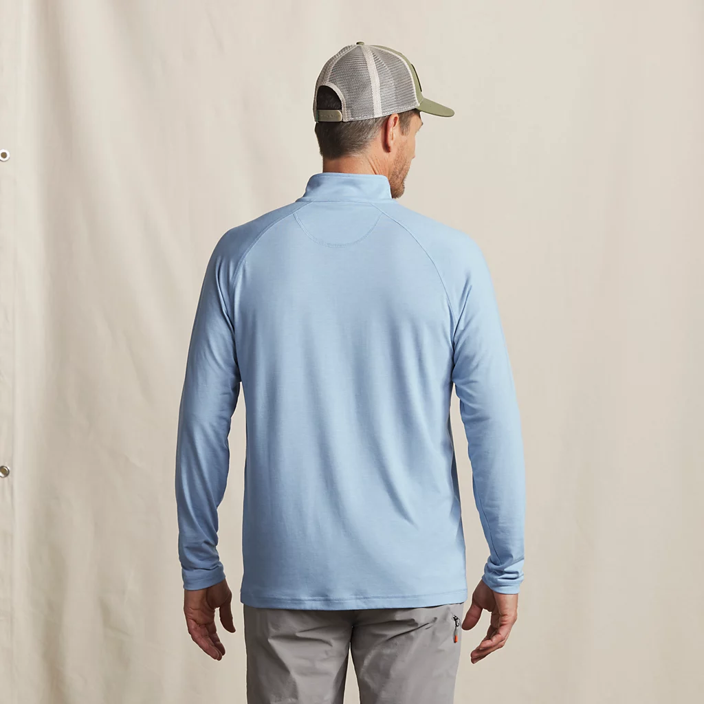 Dricast 1/4 Zip- Coastal Blue