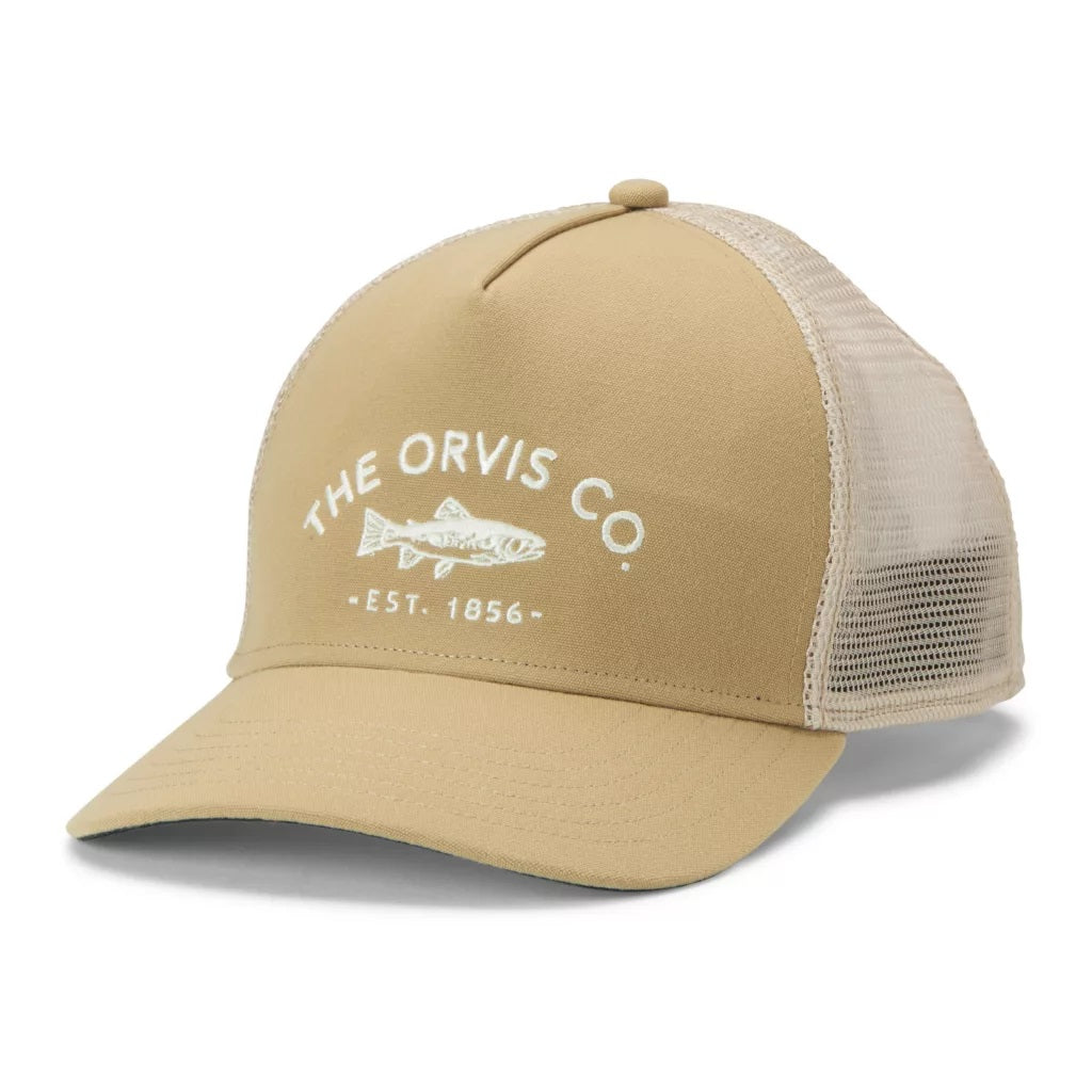 The Orvis Co. Trucker Hat- Khaki