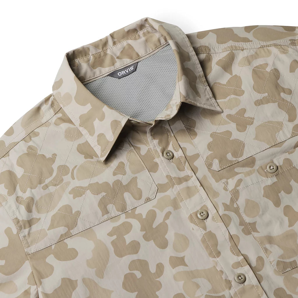 Featherweight Short Sleeve Shooting Shirt- Dove Camo