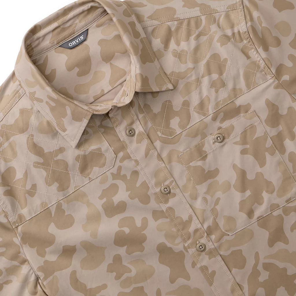 Featherweight Long Sleeve Shooting Shirt- Dove 1971 Camo