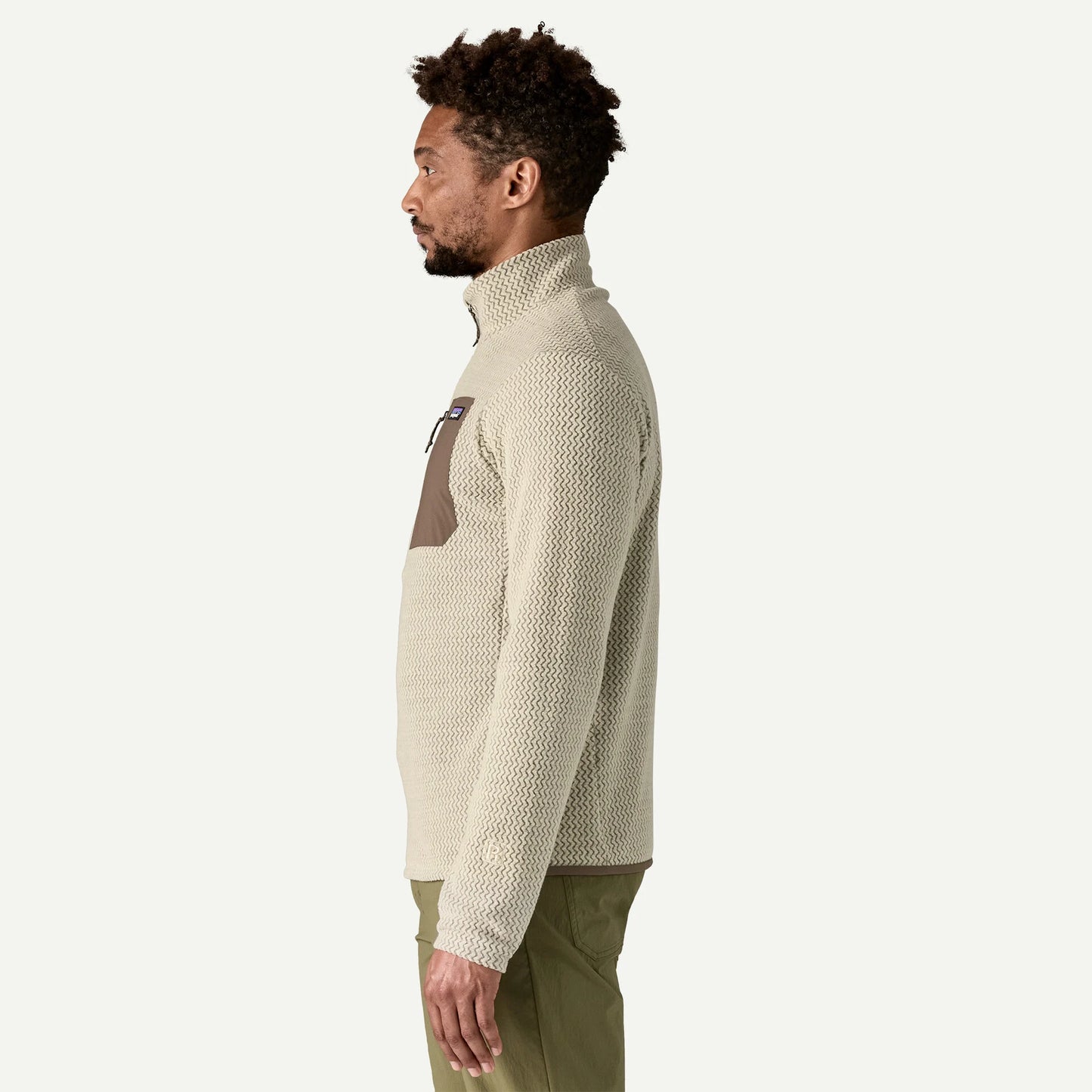 R1 Air Zip Neck- Pelican
