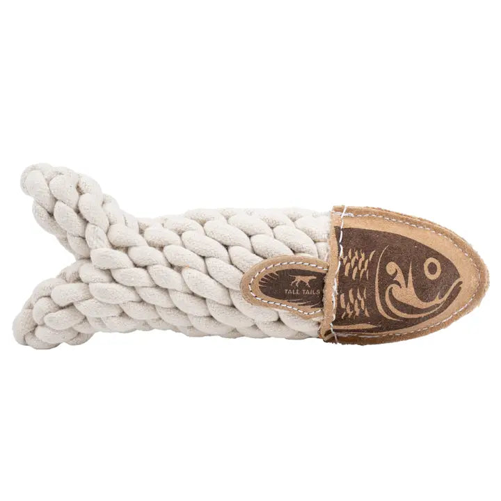 Crunch Fish Rope Tug Dog Toy
