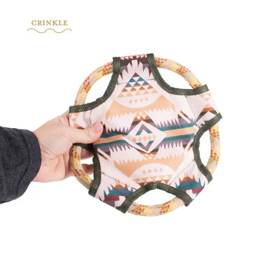 Flying Disk Rope Dog Toy