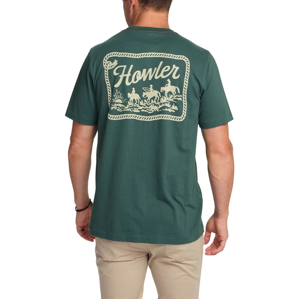 Howler Posse T-Shirt- Fern Green