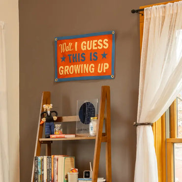 Well, I Guess This Is Growing Up Camp Flag