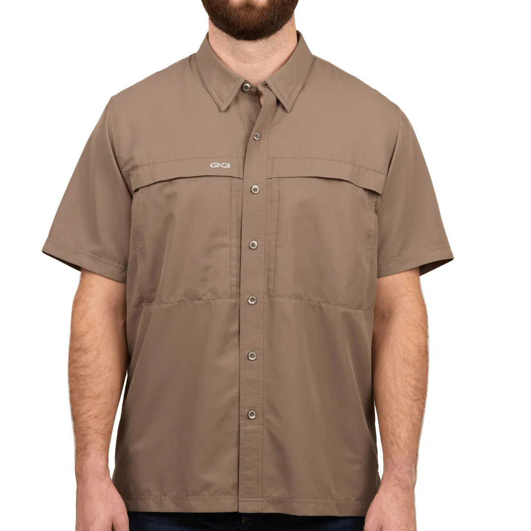 Explorer MicroFiber Short Sleeve Shirt - Grit