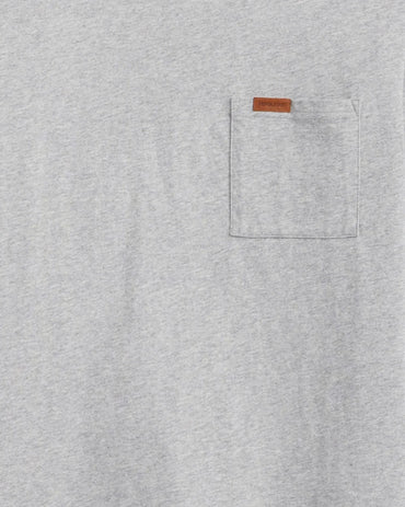 Deschutes Pocket T-Shirt- Heather Grey