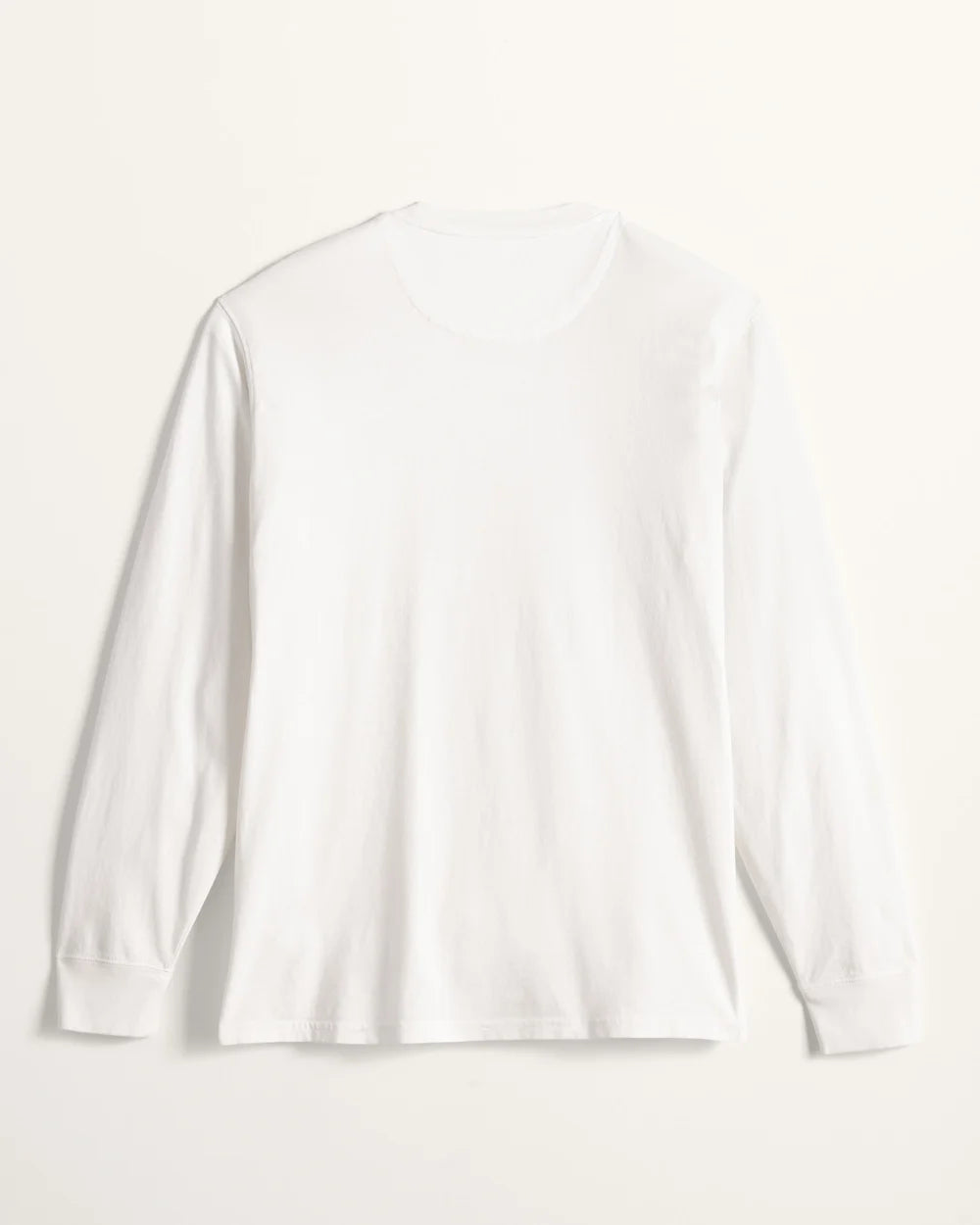 Deschutes Long Sleeve Pocket T-Shirt- White Heather